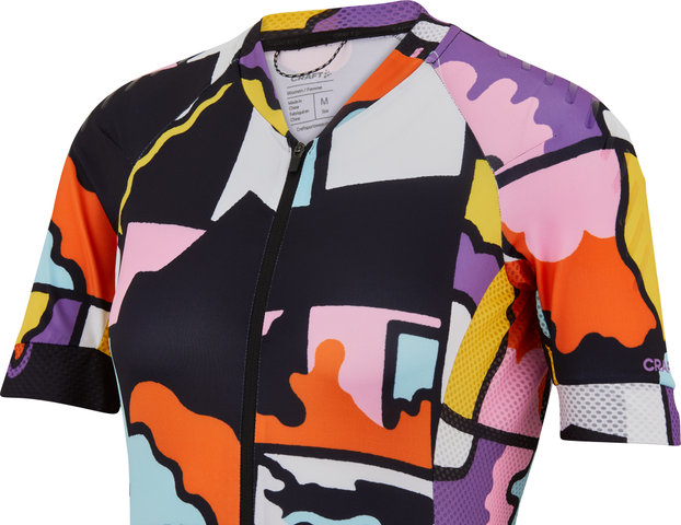 Craft Maillot para damas ADV Bike Endurance Graphic S/S - multi-gum/M