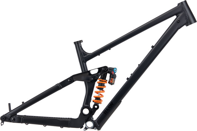 RAAW Mountain Bikes Kit de Cadre Madonna V2.2 29" avec Fox DHX2 2POS Factory - matt black/M, 60 mm, 600 lbs