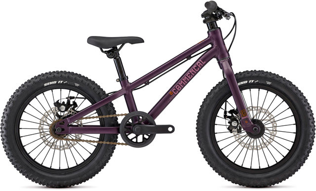 RMNS 16" Kinderfahrrad - metallic purple/universal