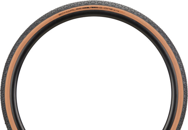 Schwalbe Cubierta plegable G-One Bite Performance ADDIX RaceGuard 28" - negro-bronze skin/40-622 (700x40C)