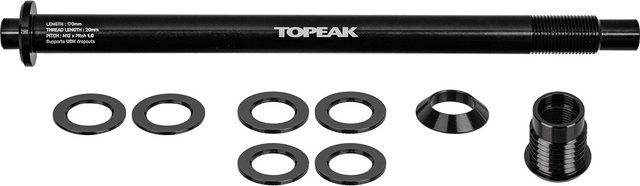 Topeak Zi:RAK Thru-Axle M12 x P1.5 - black | 142 mm