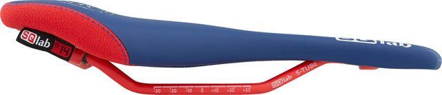 SQlab 611 Ergowave active 2.1 Saddle Wings for Life Ltd. Edition - blue-red/140 mm