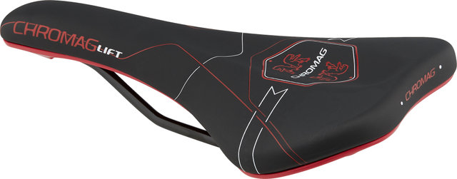 Chromag Sillín Lift - black-red/140 mm