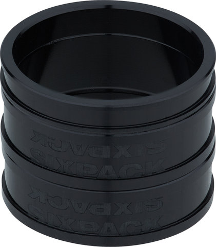 Millenium Spacer Set - stealth black/1 1/8"