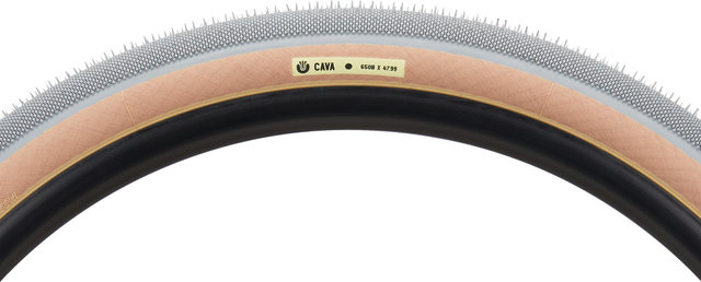 Cubierta plegable CAVA Race 27,5" - grey-tan/27,5x1,9 (48-584)