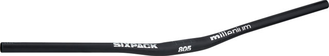 Sixpack Racing Millenium805 20 mm 31.8 Riser Handlebars - black-chrome/805 mm 7°