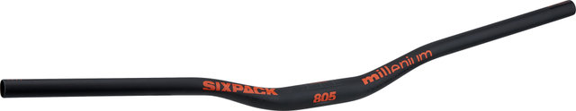 Millenium805 30 mm 31.8 Riser Handlebars - black-orange/805 mm 7°