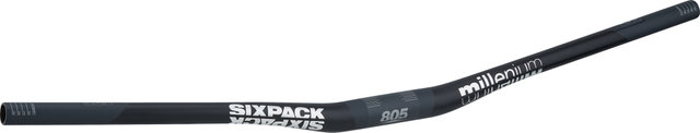 Sixpack Racing Guidon Courbé en Carbone Millenium805 20 mm 31,8 - black-chrome/805 mm 7°