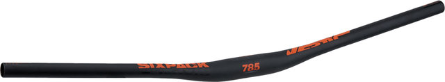 Sixpack Racing Vertic785 20 mm 35 Riser Lenker - black-orange/785 mm 7°