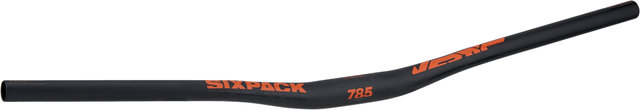 Sixpack Racing Vertic785 20 mm 31.8 Riser Handlebars - black-orange/785 mm 7°