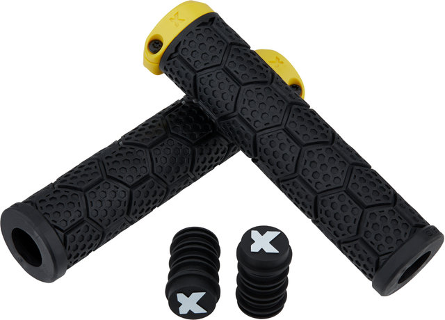 Sixpack Racing D-Trix PA Lenkergriffe - swedish yellow/143 mm