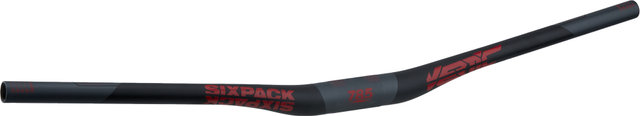 Guidon Courbé en Carbone Vertic785 20 mm 35 - black-red/785 mm 7°