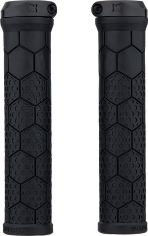 Sixpack Racing Z-Trix CF Handlebar Grips - black-dark carbon/143 mm