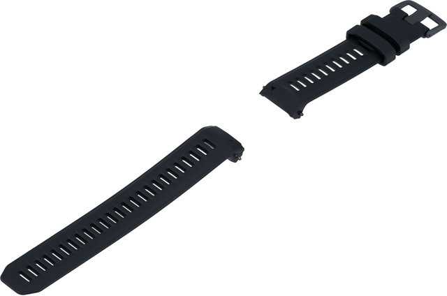 22 Silikon Wechselarmband für Instinct 2 - schwarz/22 mm