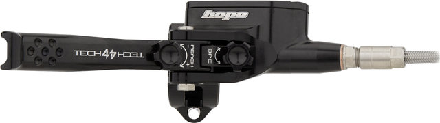 Hope Tech 4 E4 Front+Rear Disc Brake Set w/ Steel Braided Hose - black-black/set (front+rear)