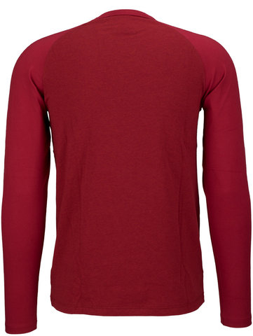 Endura Camiseta One Clan Raglan L/S Shirt - rust red/M