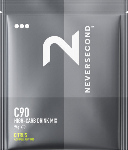 NeverSecond Boisson en Poudre C90 High-Carb - 1 pièce - agrume/94 g