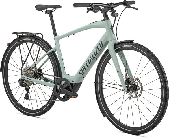 Specialized Vélo de Randonnée Électrique Turbo Vado SL 4.0 EQ 28" - white sage-black reflective/M