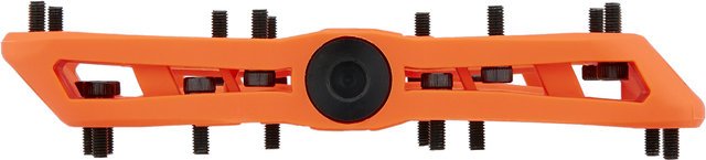 e*thirteen Pedales de plataforma Base Flat - naranja/universal