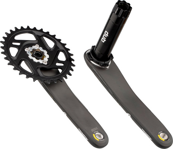 Truvativ Juego de bielas Descendant Carbon Eagle Boost Direct Mount DUB 12 vel. - black/175,0 mm