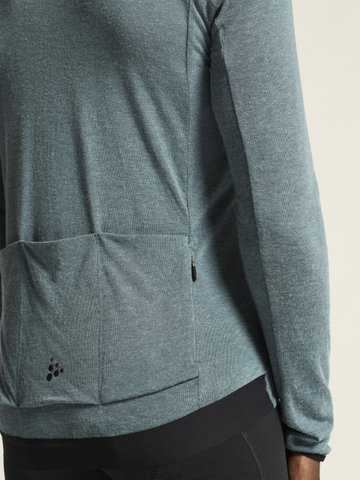 Craft Maillot Core Bike Essence Wool L/S - weather | S