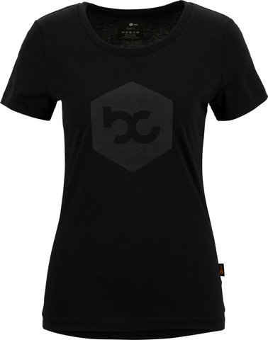 Camiseta para damas con logotipo Women T-Shirt Logo - black/S