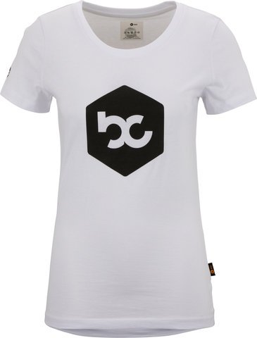 T-Shirt pour Dames Logo - blanc/S