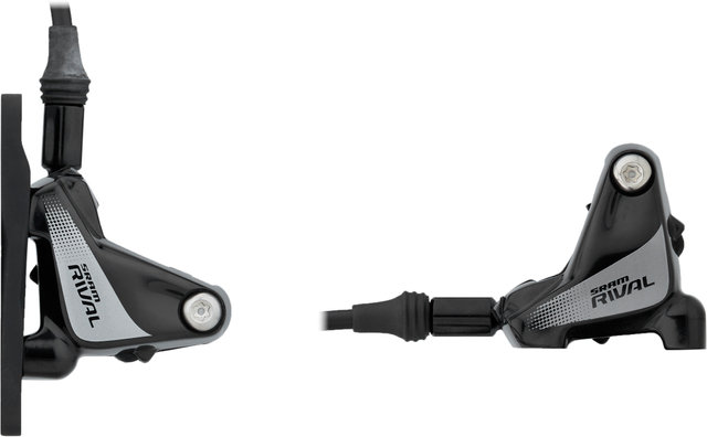 SRAM Rival 22 FM v+h Set Scheibenbremse hydr.DoubleTap® Schalt-/Bremgriff - black/Satz (VR + HR)