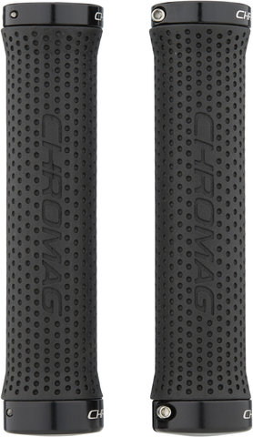 Chromag Basis Lock On Grips - black-black/142 mm