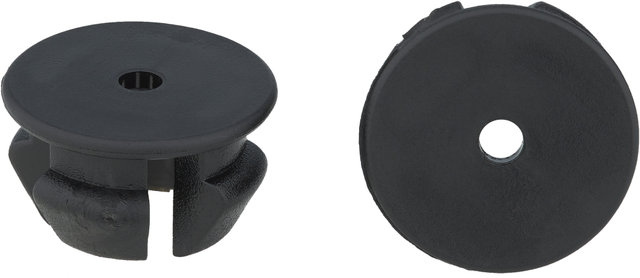 Puños de manillar Basis Lock On - black-black/142 mm