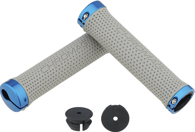 Basis Lock On Lenkergriffe - grey-blue/142 mm