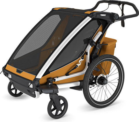 Thule Chariot Sport 2 double Kinderanhänger - natural gold/20"