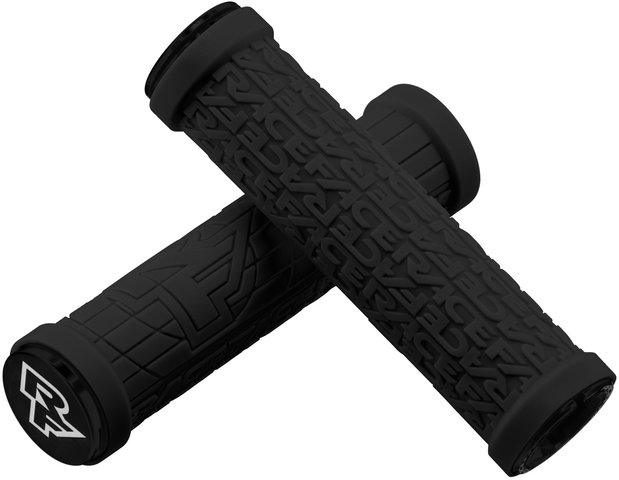 Race Face Grippler Lock On Handlebar Grips - black/33 mm