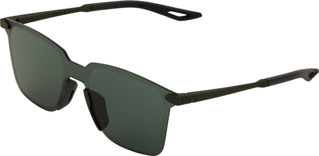 Legere Square Smoke Brille - soft tact army green/grey green