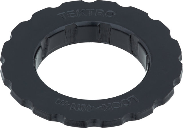 SP-TR55 Disc Center Lock Verschlussring mit Außenverzahnung - schwarz/universal