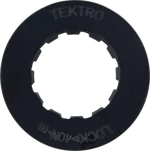 Tektro Anillo de bloqueo SP-TR50 Disc Center Lock con dentado interno - negro/universal
