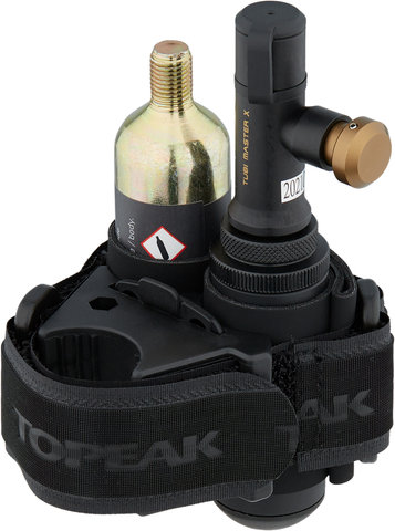 Topeak Tubi Master X Tubeless Repair Kit with 25 g CO2 Cartridge - black/universal