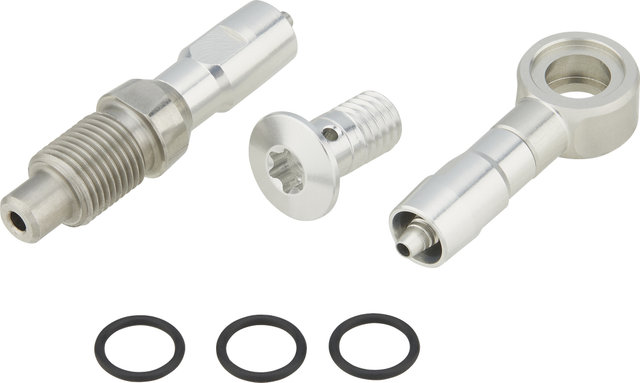 Trickstuff 5 mm Hose Connection Set - silver
