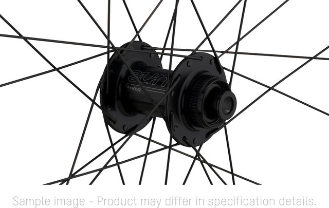 tune Set de Roues Crosser Endurance Disc Center Lock Carbon 28" - noir/Set de 28" (avant 12x100 + arrière 12x142) Shimano