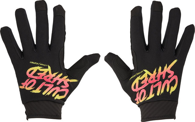 Freeride Ganzfinger-Handschuhe Modell 2022 - cult black/M