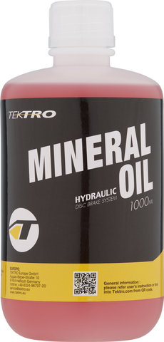 Líquido de frenos aceite mineral - universal/Botella, 1 Litro