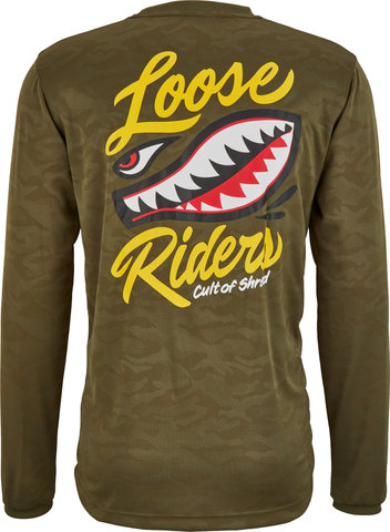 Loose Riders Airshark LS Jersey - olive/M