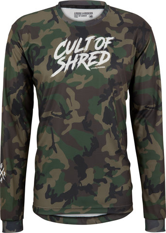 Maillot Shred LS - camo/M