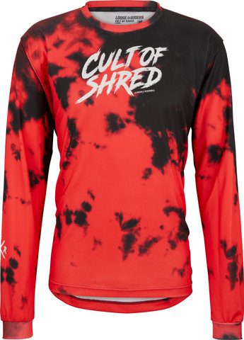 Shred LS Trikot - red/M