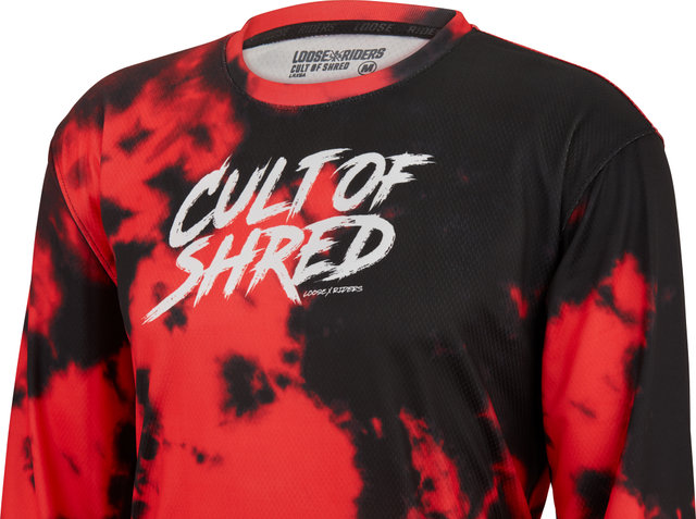 Shred LS Trikot - red/M