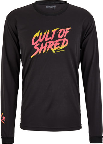 Shred LS Trikot - rad black/M