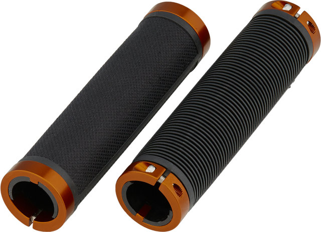 Brooks Poignées Cambium Rubber - black-orange/130 mm