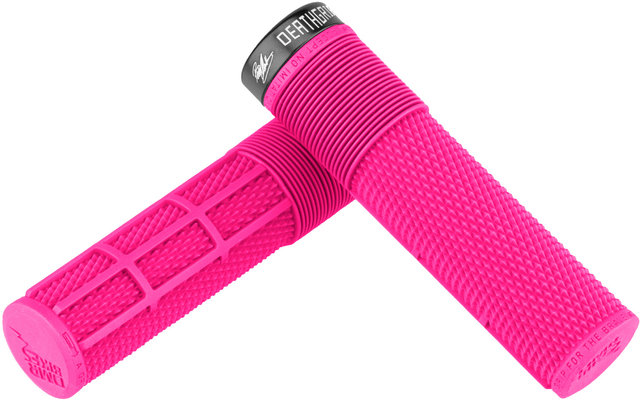 Brendog Death Grip FL Lock On Grips - pink/L