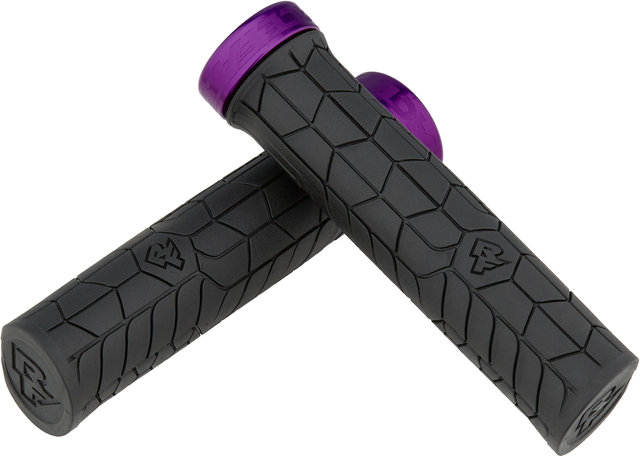 Race Face Puños de manillar Getta Lock On - black-purple/30 mm