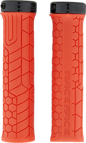 Race Face Getta Lock On Grips - red-black/30 mm